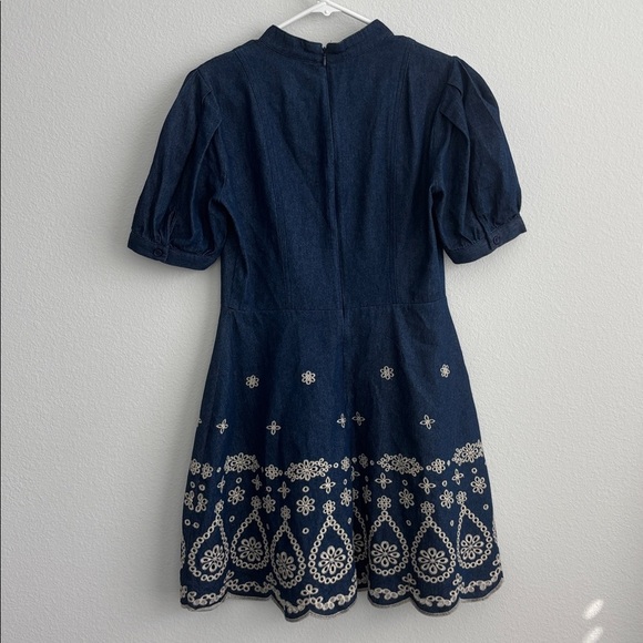 Shoshanna Ellena Denim Mini Dress - Picture 3 of 5